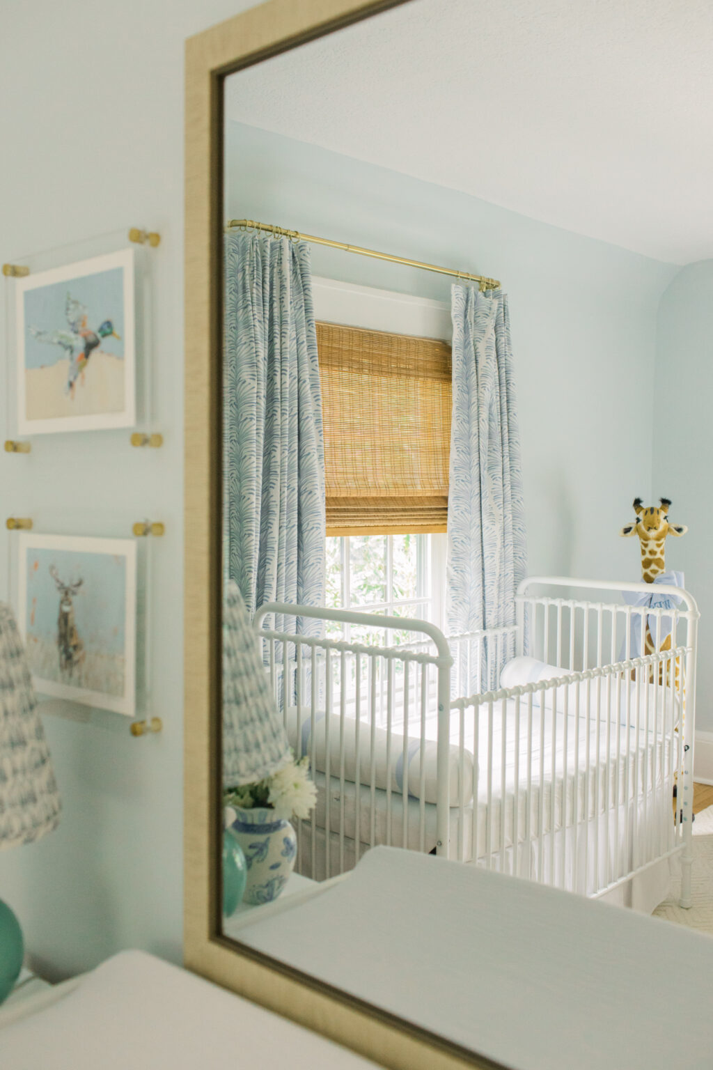 A Blue + White Nursery - marycatherineechols.com