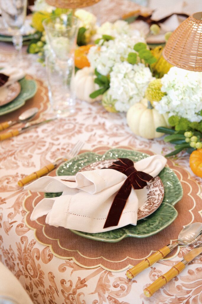 fall tablescape